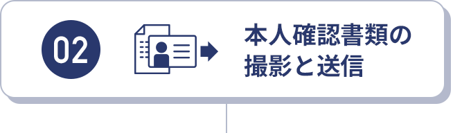step2 本人確認書類の撮影と送信